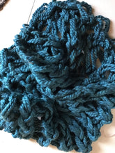 Load image into Gallery viewer, Blue Woolly Scarf
