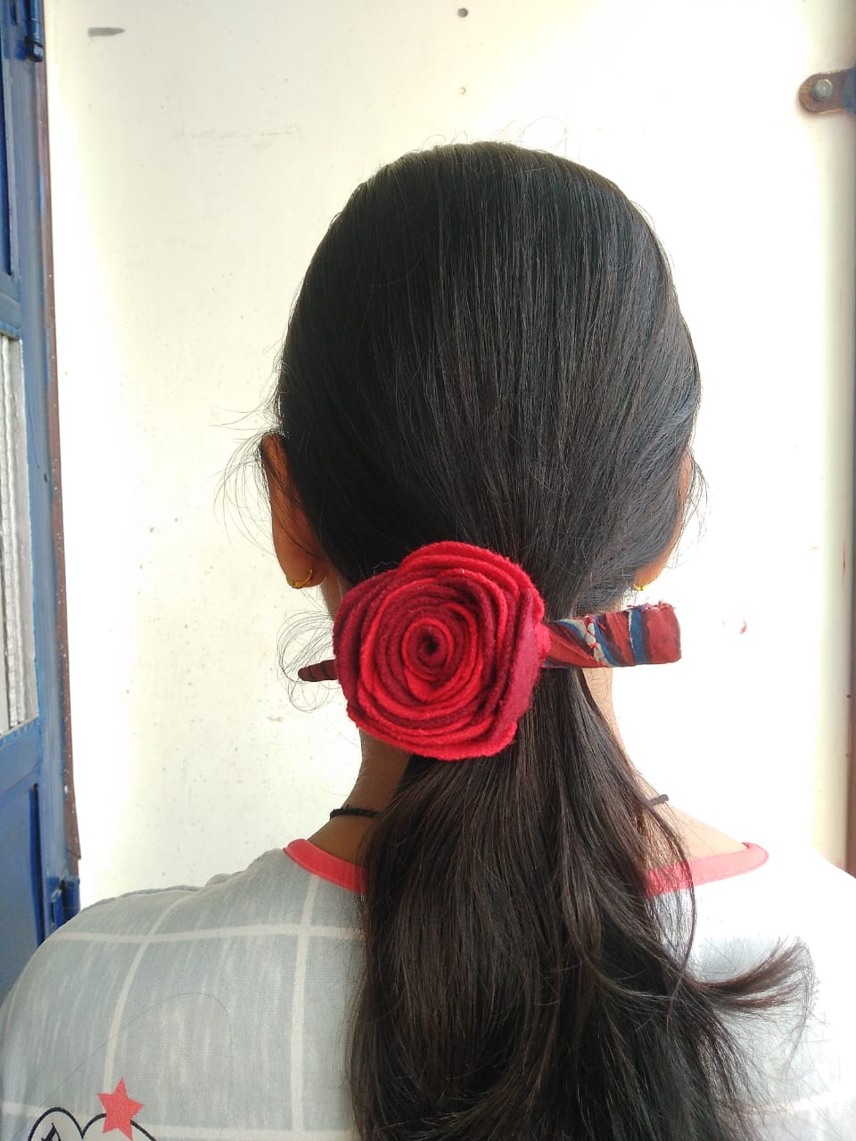 Rose Red Hairclip